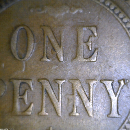 1924 Penny dieclash 2